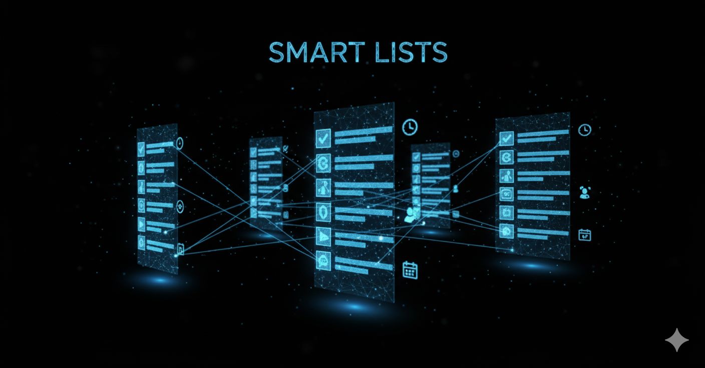 Proactive Smart Lists